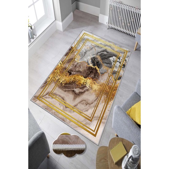 Carpet (50 x 80) Hmnt797 Multicolor