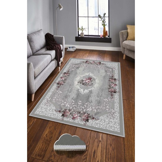 Carpet (50 x 80) Hmnt830 Multicolor