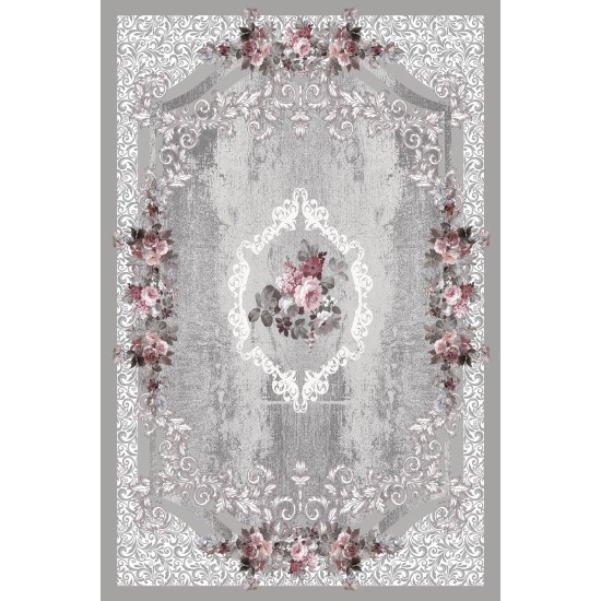 Carpet (50 x 80) Hmnt830 Multicolor