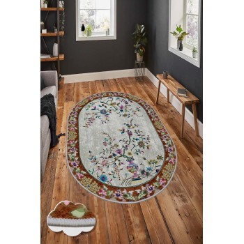 Carpet (50 x 80) Hmnt921 Multicolor