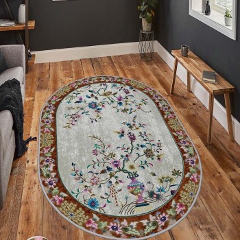 Carpet (50 x 80) Hmnt921 Multicolor