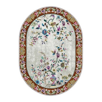 Carpet (50 x 80) Hmnt921 Multicolor