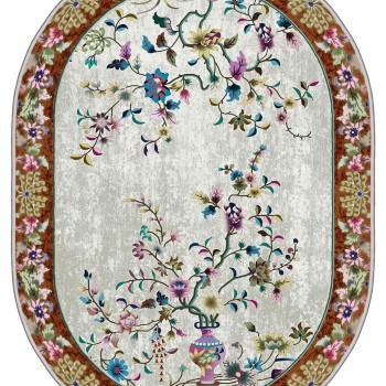 Carpet (50 x 80) Hmnt921 Multicolor