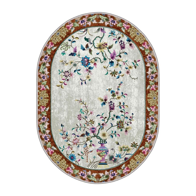 Carpet (50 x 80) Hmnt921 Multicolor