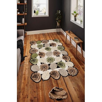 Carpet (60 x 100) Hmnt967 Multicolor