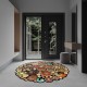 Carpet (110 cm) Hmnt971 Multicolor Conceptum Hypnose Carpet (110 cm) Hmnt971 Multicolor