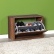 Shoe Cabinet Shc-110-Oo-1 Oslo Walnut Shoe Cabinet Shc-110-Oo-1 Oslo Walnut