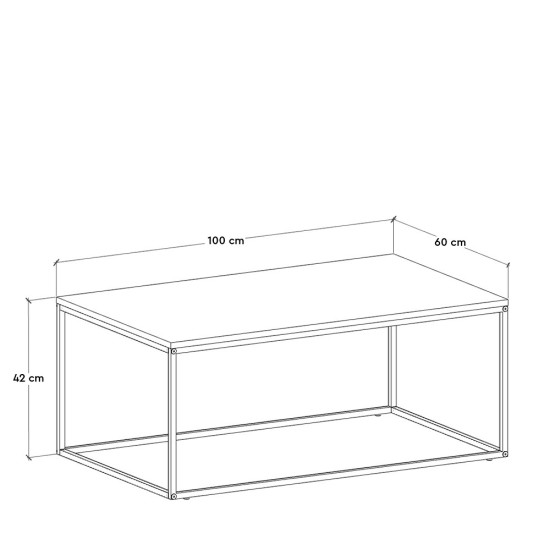 Coffee Table Shp-985-Tt-1 Walnut
Black