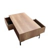 Coffee Table Shp-665-Tt-1 Light Walnut