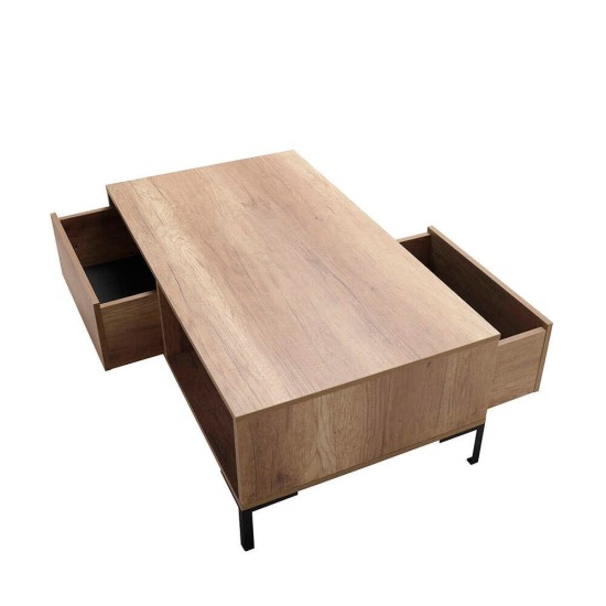 Coffee Table Shp-665-Tt-1 Light Walnut Coffee Table Shp-665-Tt-1 Light Walnut