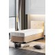 Mattress Basic 120x200 cm Single Size Firm Mattress White Mattress Basic 120x200 cm Single Size Firm Mattress White