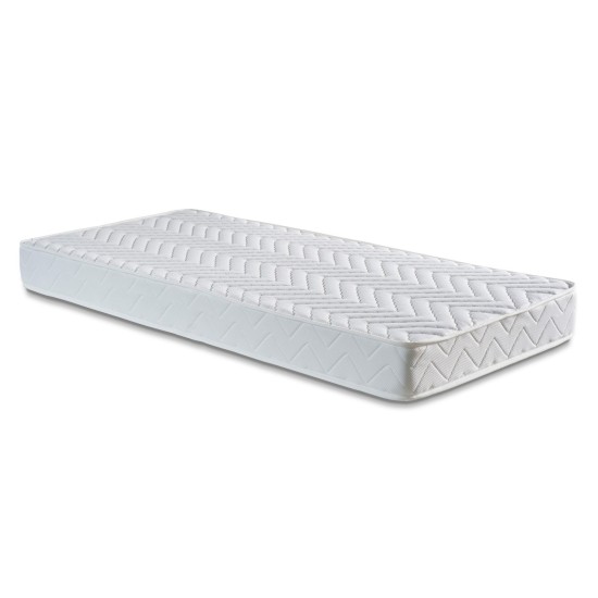Mattress Basic 120x200 cm Single Size Firm Mattress White Mattress Basic 120x200 cm Single Size Firm Mattress White