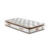 Mattress Queen 100x200 cm Single Size Padded Firm Mattress White
Brown