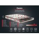 Mattress Queen 100x200 cm Single Size Padded Firm Mattress White
Brown