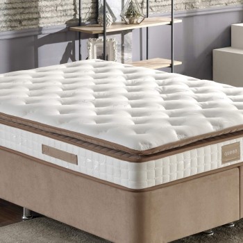 Mattress Queen 150x200 cm Double Size Padded Firm Mattress White
Brown