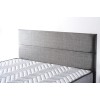 Mattress Silver 140x190 cm Double Size Firm Mattress White
Grey