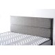Mattress Silver 140x190 cm Double Size Firm Mattress White
Grey