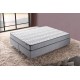 Mattress Silver 150x200 cm Double Size Firm Mattress White
Grey