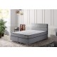 Mattress Silver 180x200 cm Double Size Firm Mattress White
Grey
