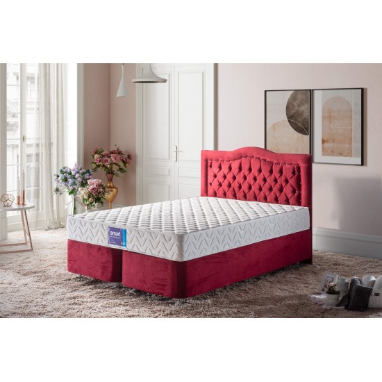 Mattress Smart 150x200 cm Double Size Firm Mattress White Mattress Smart 150x200 cm Double Size Firm Mattress White