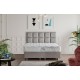 Mattress Blue Pocket RollPack 80x180 Single Size White