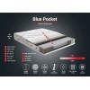 Mattress Blue Pocket RollPack 80x180 Single Size White