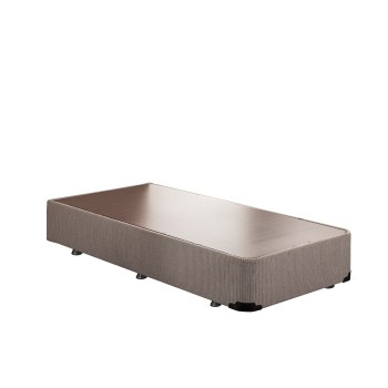 Single Bed Base Luna Single - 90x190 Beige