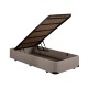Single Bed Base Luna Single - 90x190 Beige Single Bed Base Luna Single - 90x190 Beige