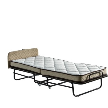 Πτυσσόμενο Κρεβάτι 90x200 - Supreme Katlanır - Χρώμα Μαύρο