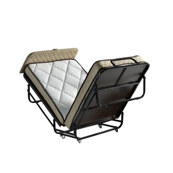 Πτυσσόμενο Κρεβάτι 90x200 - Supreme Katlanır - Χρώμα Μαύρο