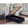 Single Bed Base Ela Single - Black (100 x 200) Black