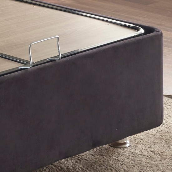 Single Bed Base Ela Single - Black (100 x 200) Black Single Bed Base Ela Single - Black (100 x 200) Black