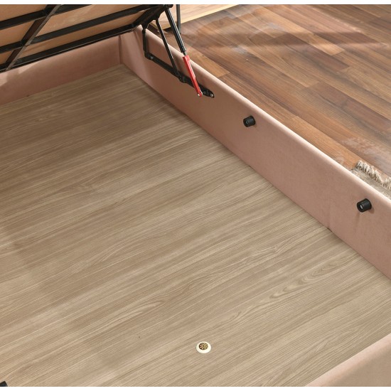 Single Bed Base Ela Single - Light Brown (90 x 190) Light Brown Single Bed Base Ela Single - Light Brown (90 x 190) Light Brown