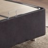 Single Bed Base & Headboard Ela Single - Black (100 x 200) Black