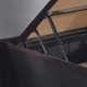 Single Bed Base & Headboard Ela Single - Black (90 x 190) Black Single Bed Base & Headboard Ela Single - Black (90 x 190) Black
