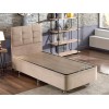 Single Bed Base & Headboard Polo - Light Brown (90 x 190) Light Brown