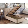 Single Bed Base & Headboard Polo - Light Brown (90 x 190) Light Brown
