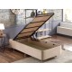 Single Bed Base & Headboard Polo - Light Brown (90 x 190) Light Brown Single Bed Base & Headboard Polo - Light Brown (90 x 190) Light Brown