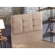 Single Bed Base & Headboard Polo - Light Brown (90 x 190) Light Brown Single Bed Base & Headboard Polo - Light Brown (90 x 190) Light Brown