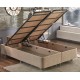 Double Mattress, Base & Headboard Latte - Light Brown (160 x 200) Light Brown Double Mattress, Base & Headboard Latte - Light Brown (160 x 200) Light Brown
