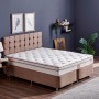 Single Mattress, Base & Headboard Helen - Light Brown (90 x 200) Light Brown