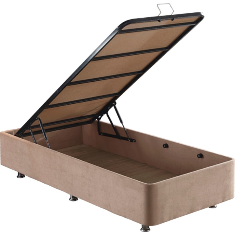 Single Mattress, Base & Headboard Helen - Light Brown (90 x 200) Light Brown