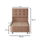 Single Mattress, Base & Headboard Helen - Light Brown (90 x 200) Light Brown Single Mattress, Base & Headboard Helen - Light Brown (90 x 200) Light Brown