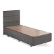 Single Mattress, Base & Headboard Silver - Grey (80 x 180) Grey Single Mattress, Base & Headboard Silver - Grey (80 x 180) Grey