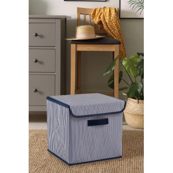 Felt Storage Box YLC419 Navy Blue
