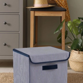 Felt Storage Box YLC419 Navy Blue