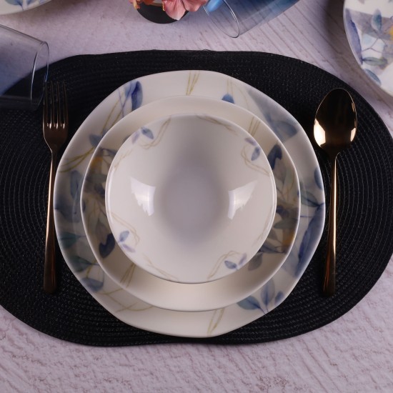 Dinner Set (24 Pieces) ORG24DB1573 Multicolor Dinner Set (24 Pieces) ORG24DB1573 Multicolor