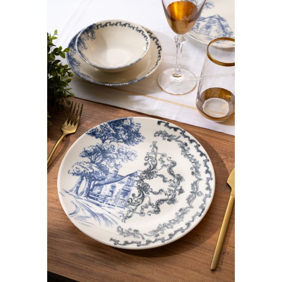 Dinner Set (24 Pieces) KAR24DB1079 Multicolor Dinner Set (24 Pieces) KAR24DB1079 Multicolor