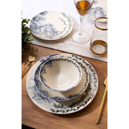 Dinner Set (24 Pieces) KAR24DB1079 Multicolor Dinner Set (24 Pieces) KAR24DB1079 Multicolor