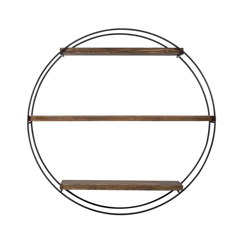 Wall Shelf Tulipa Black
Walnut